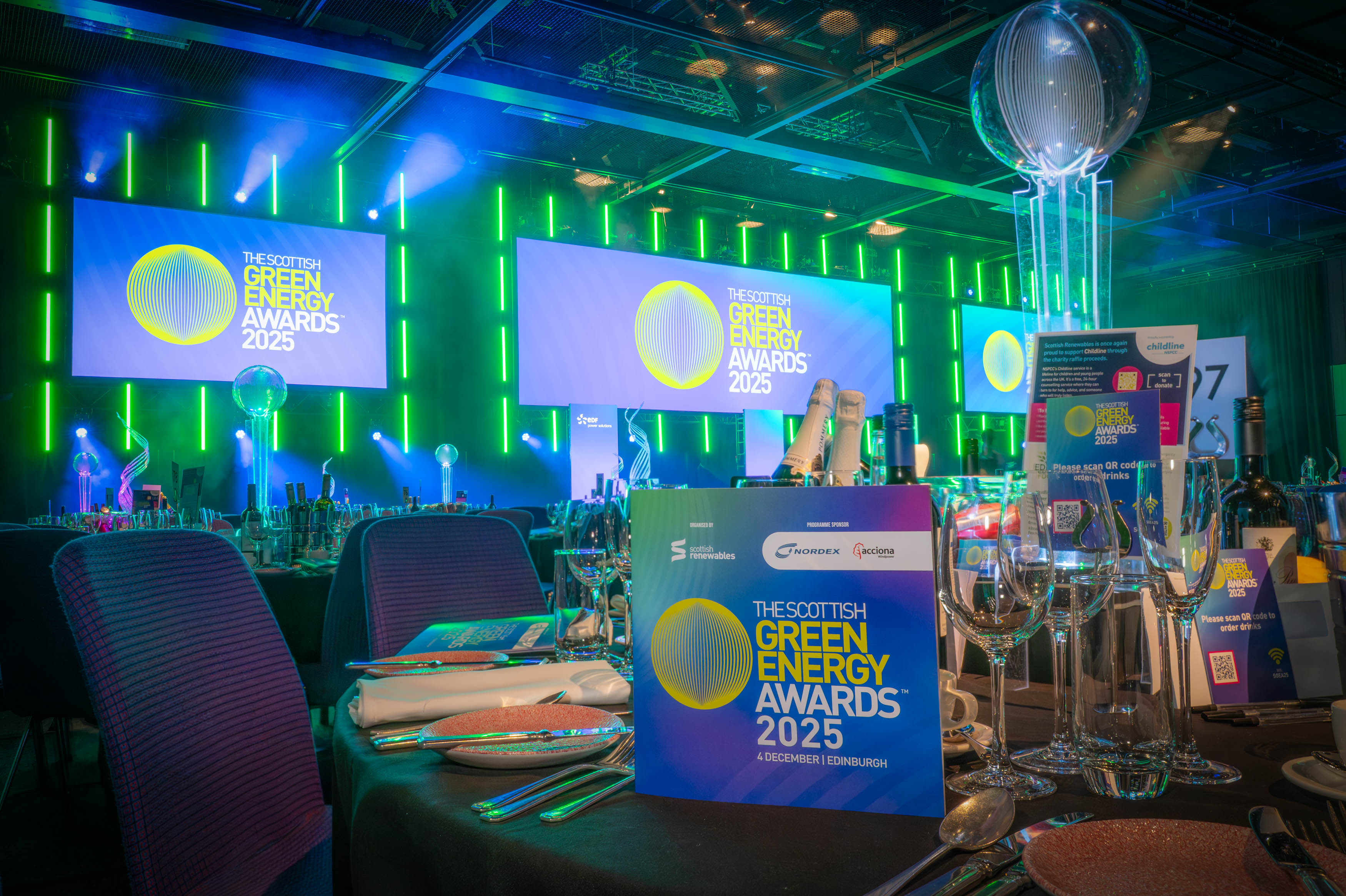 New offshore wind farm wins at Scottish Green Energy Awards