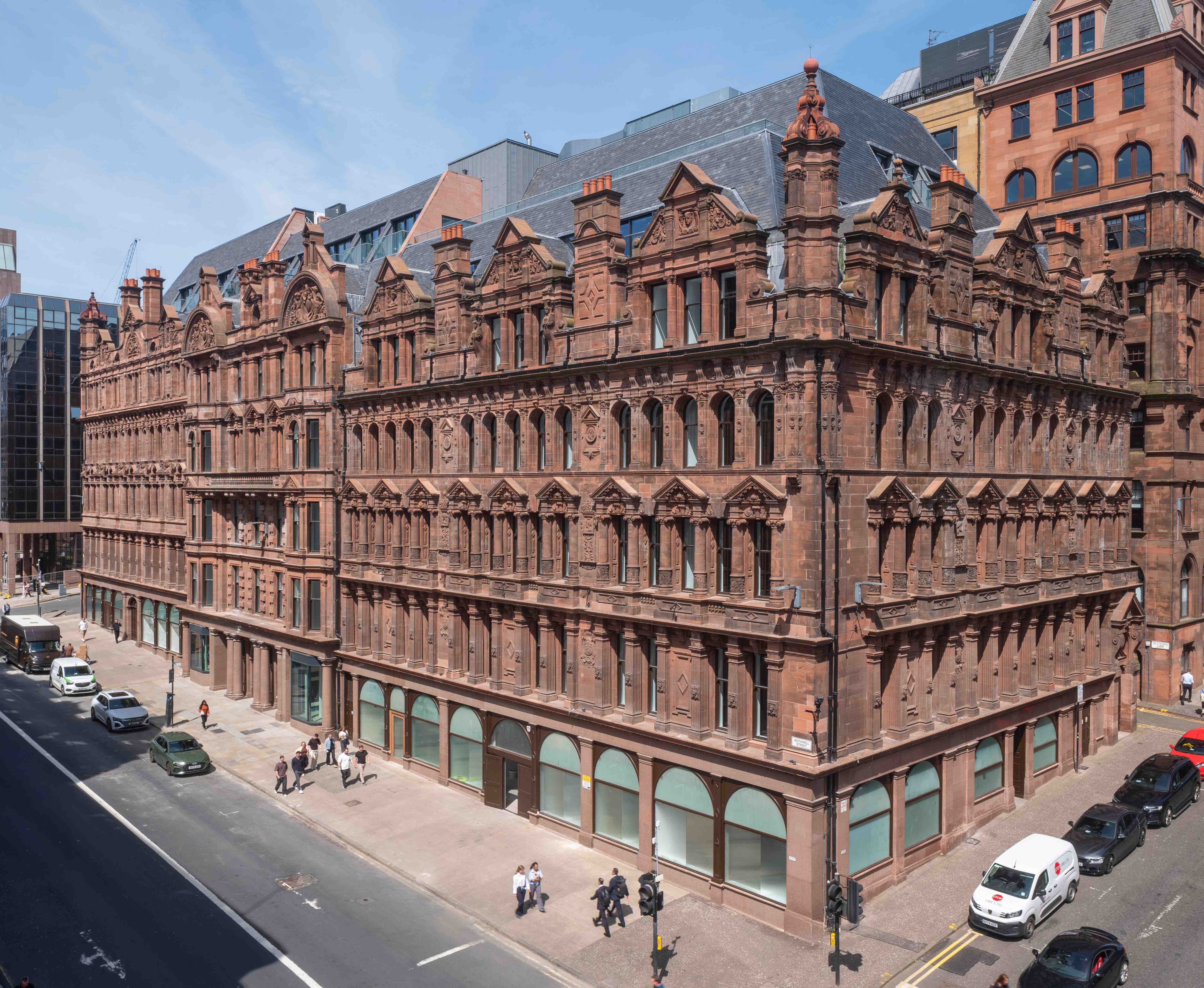 Glasgow office revamp reaches practical completion
