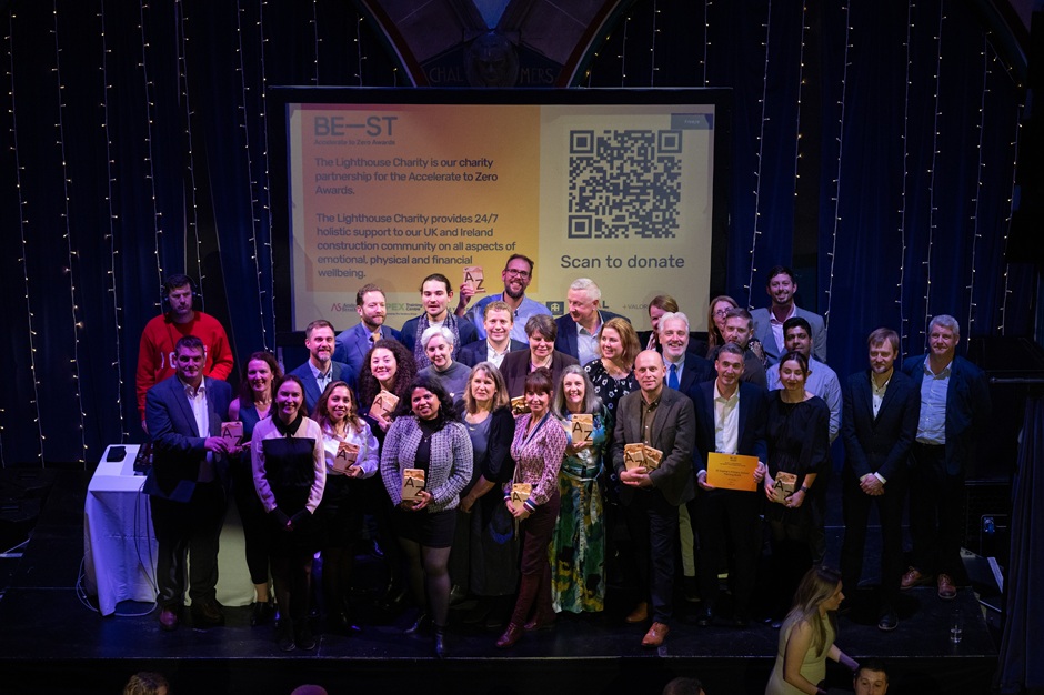 Decarbonisation celebrated at Accelerate to Zero Awards