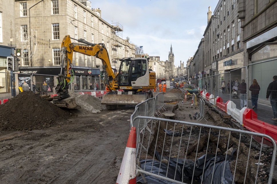Major construction and regeneration progress marked across Aberdeen