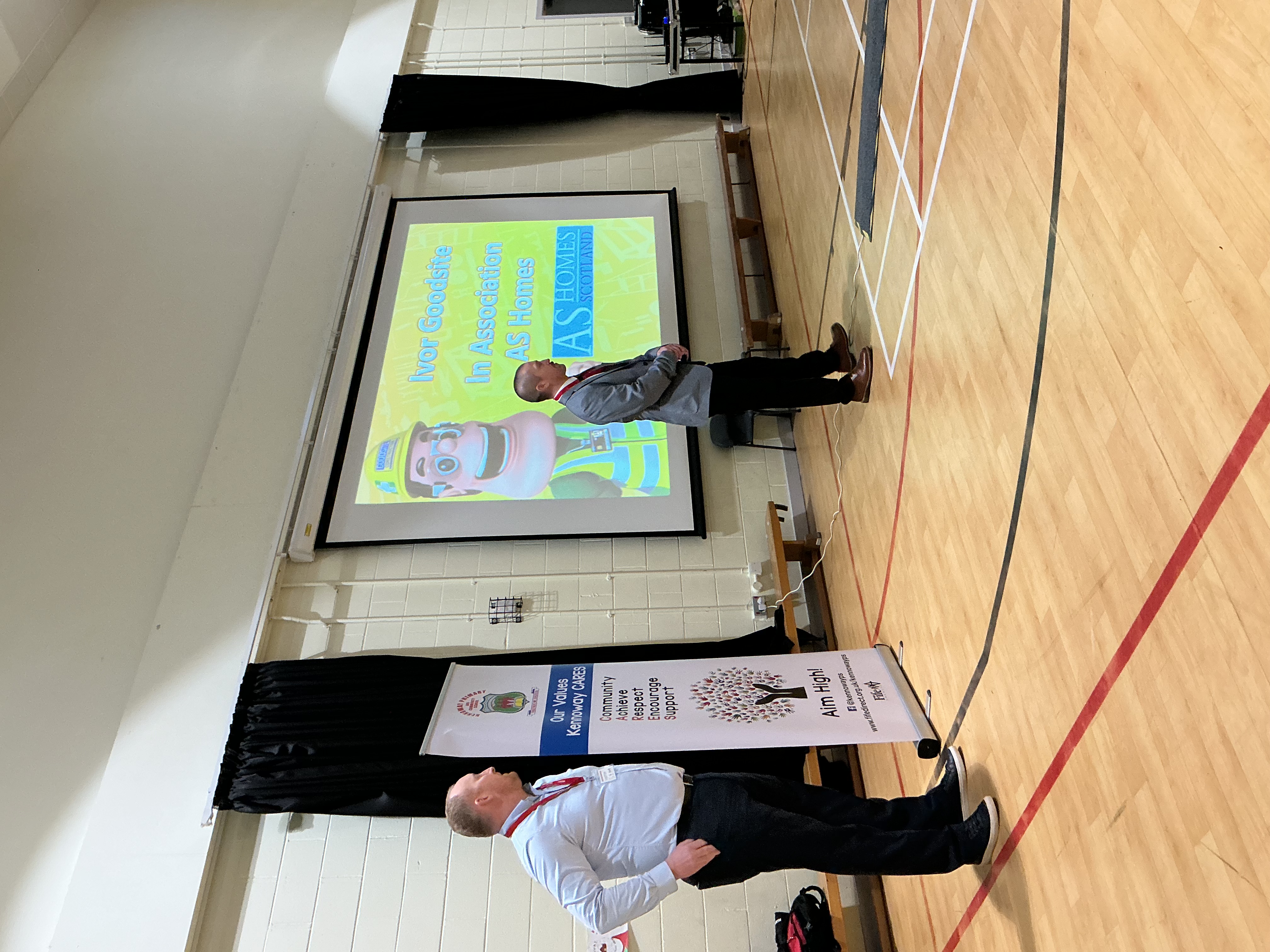 Briar Homes strengthens community links in Kennoway with school safety talk