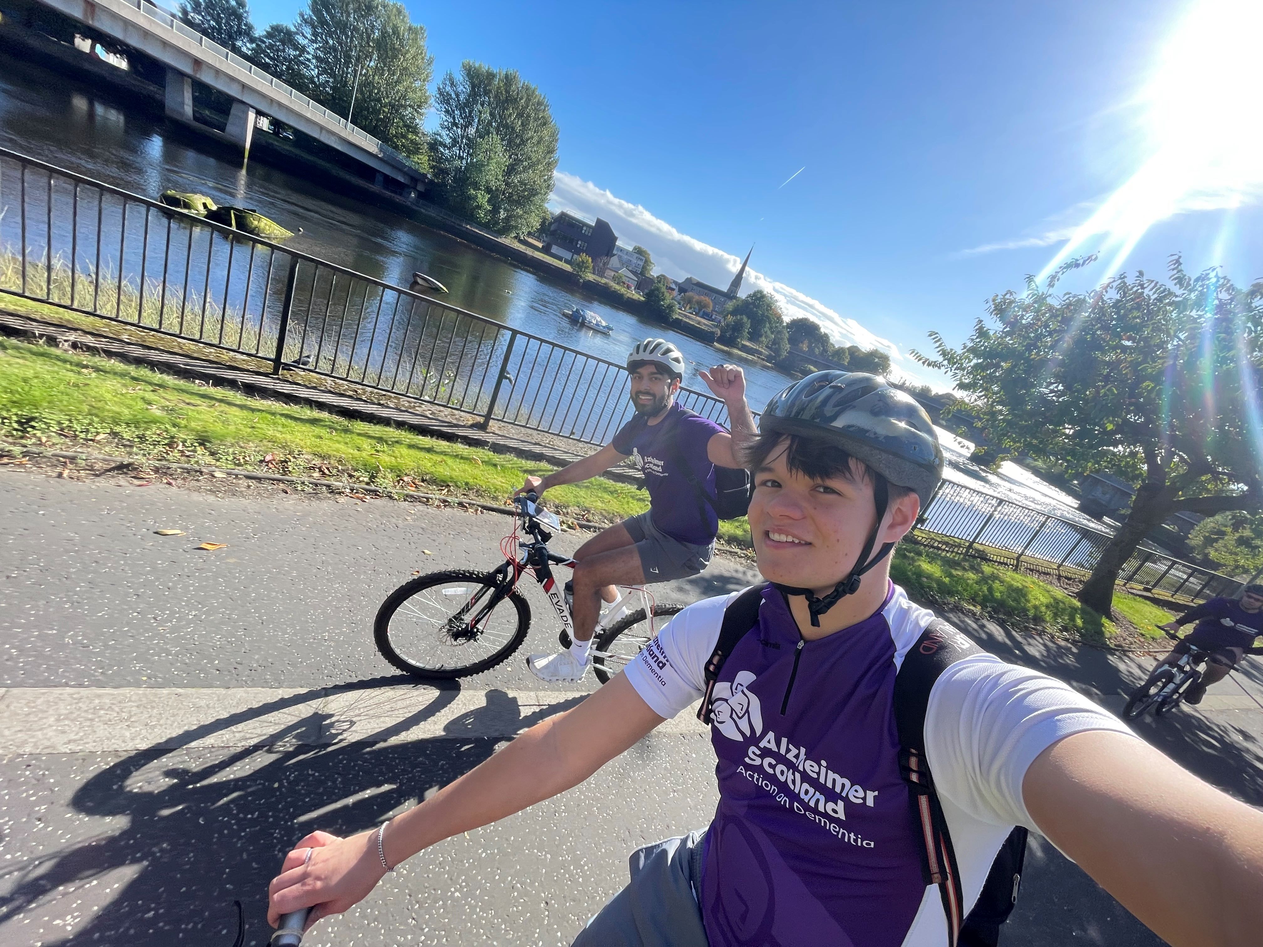 CBRE completes Property Bike Ride in aid of Alzheimer Scotland