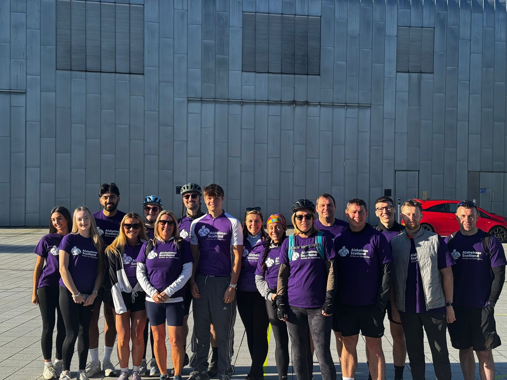 CBRE completes Property Bike Ride in aid of Alzheimer Scotland