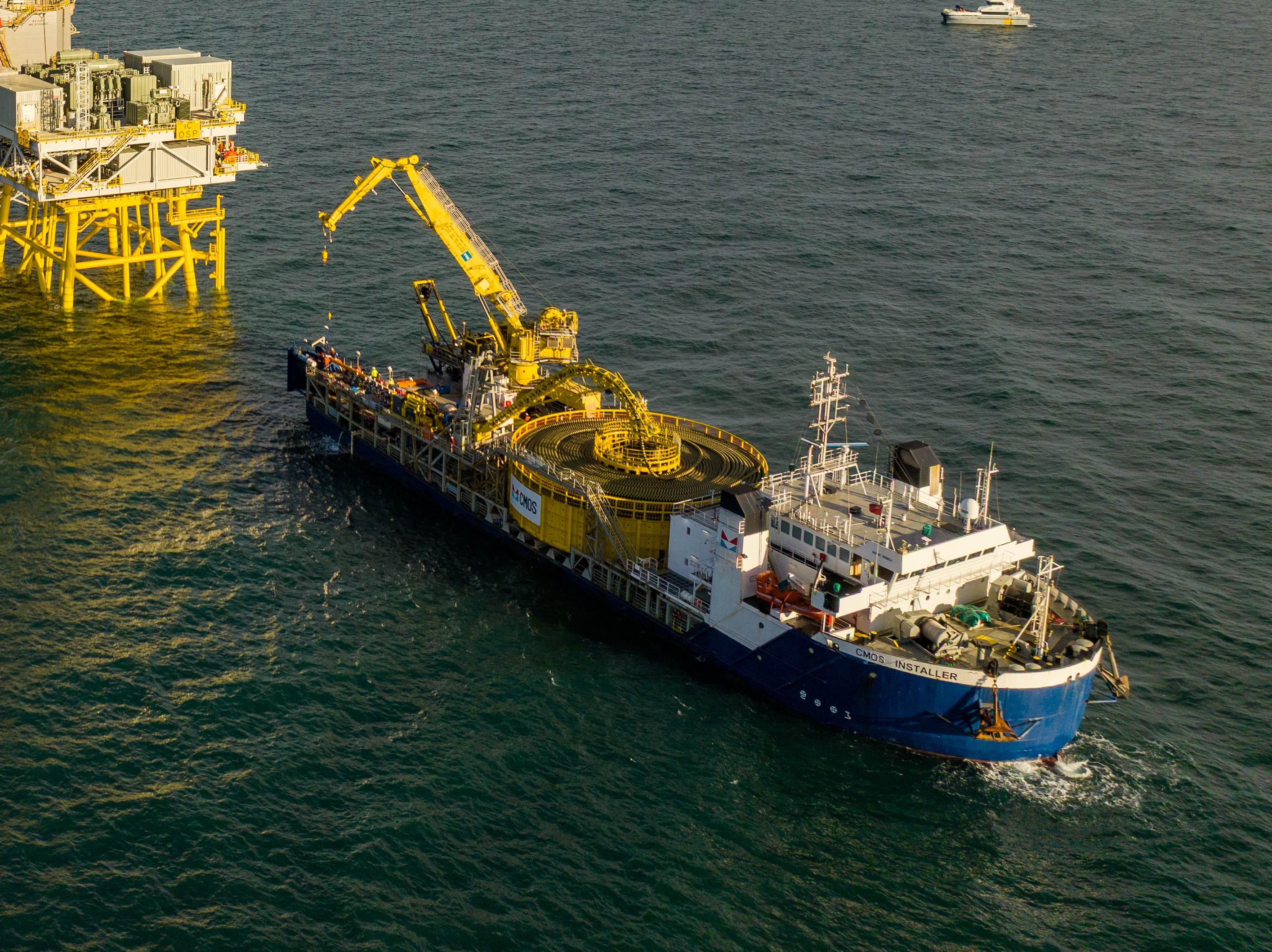 First offshore export cable installed at Scotland’s Inch Cape