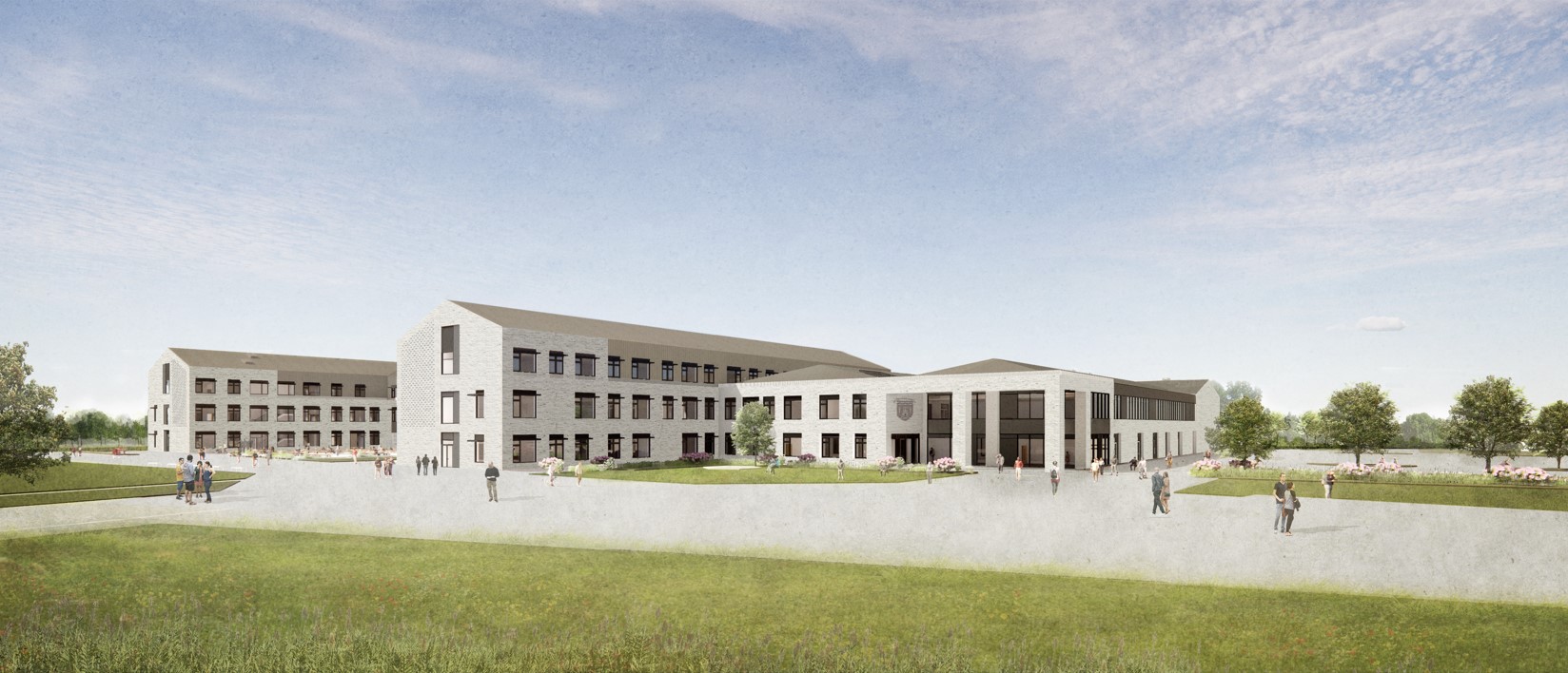 Hazlehead Academy Campus contractor moves on site