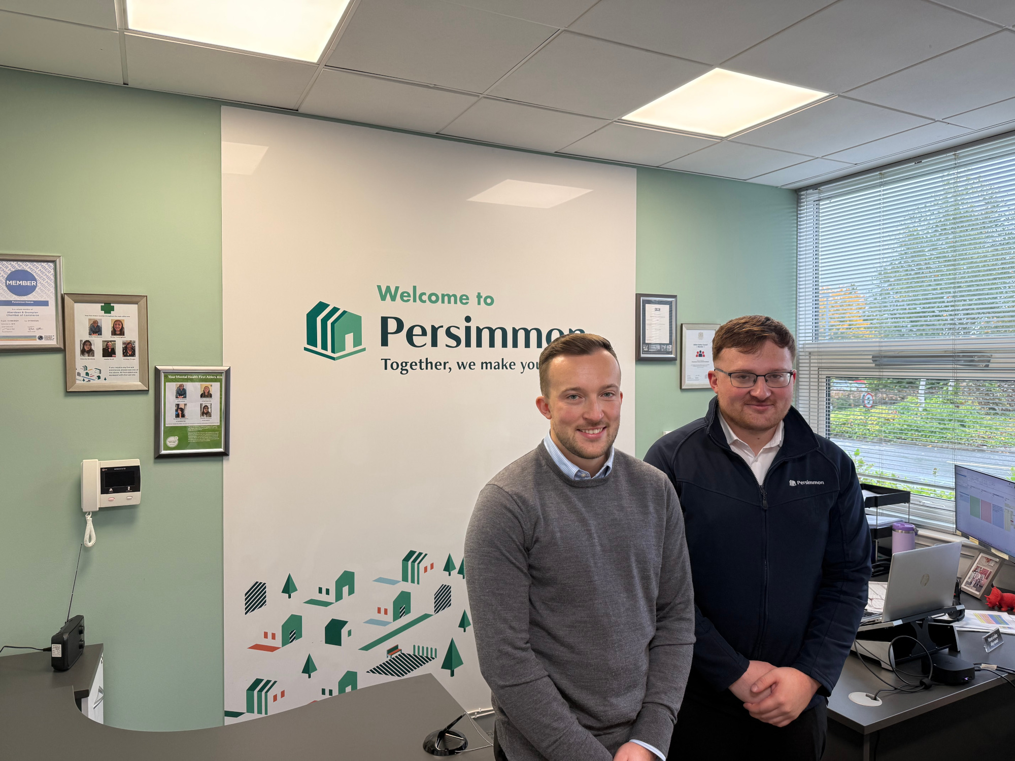 Persimmon trainee follows big brother into housebuilding