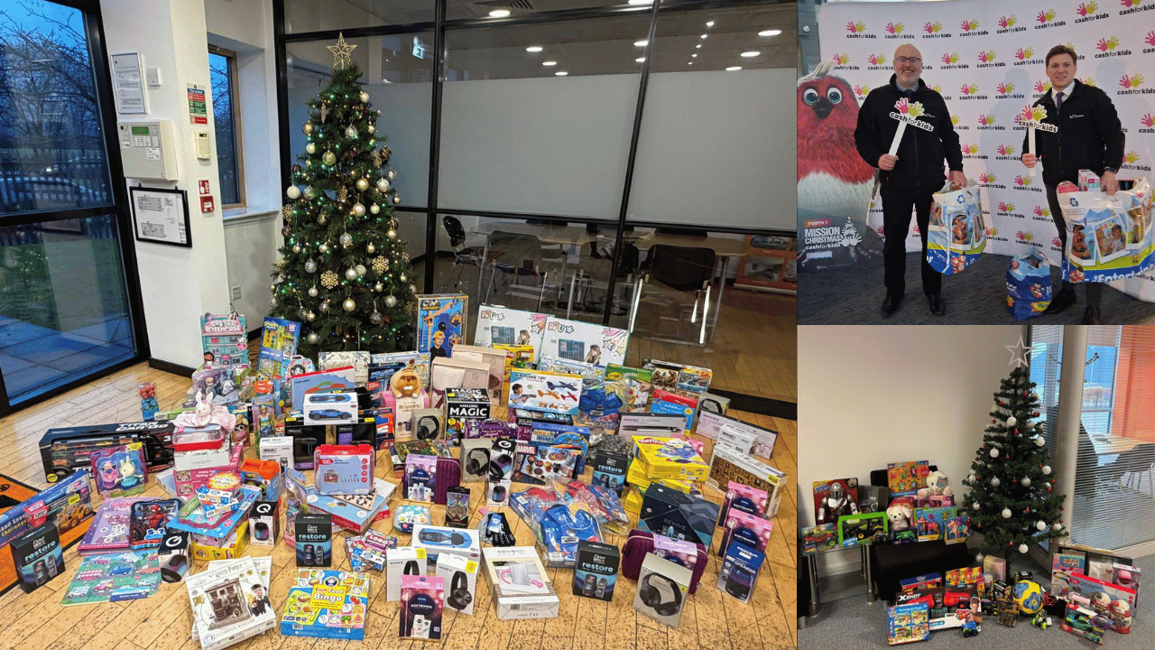 Construction sector spreads festive cheer across Scotland