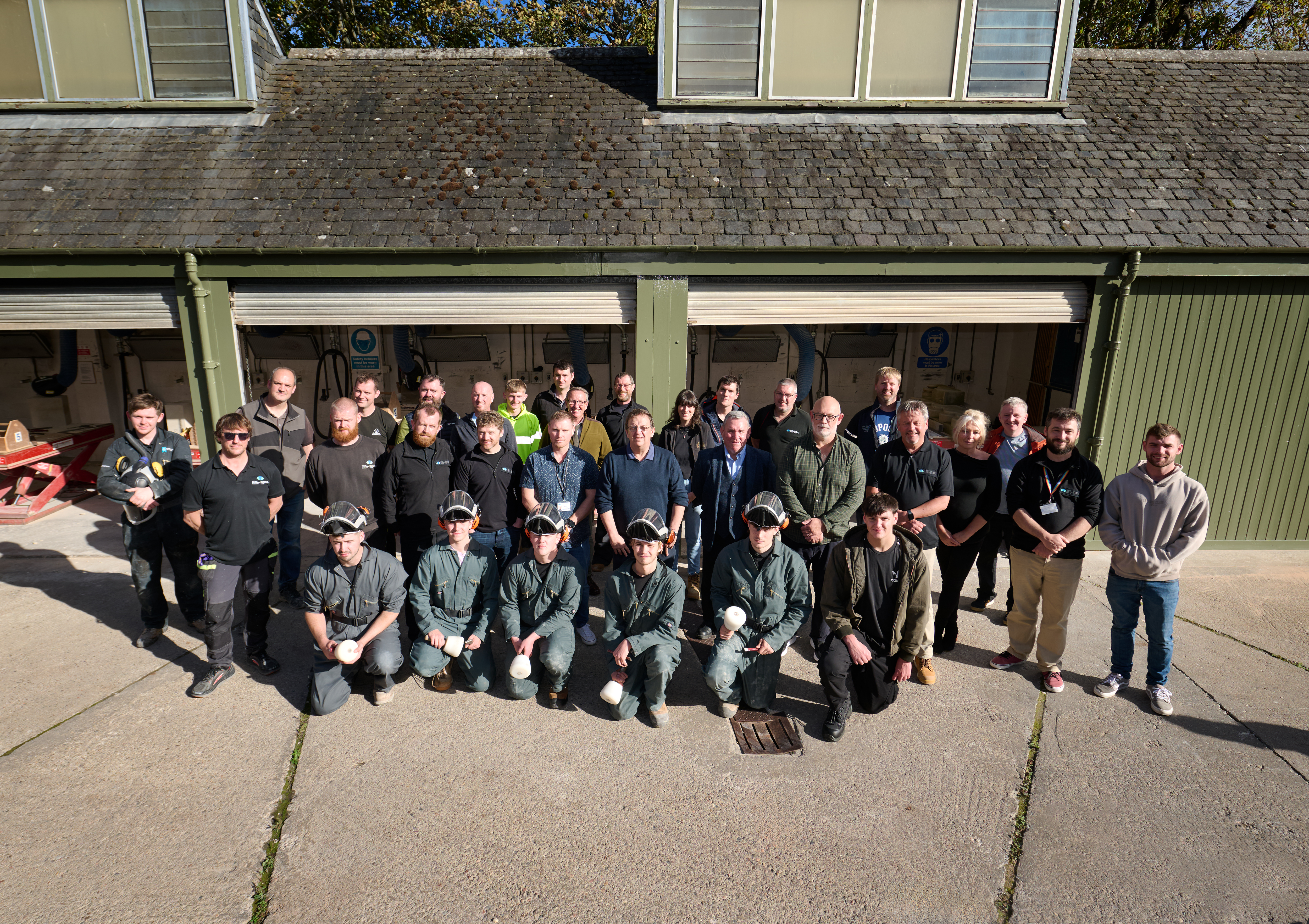 25 years of stonemasonry excellence in Elgin celebrated