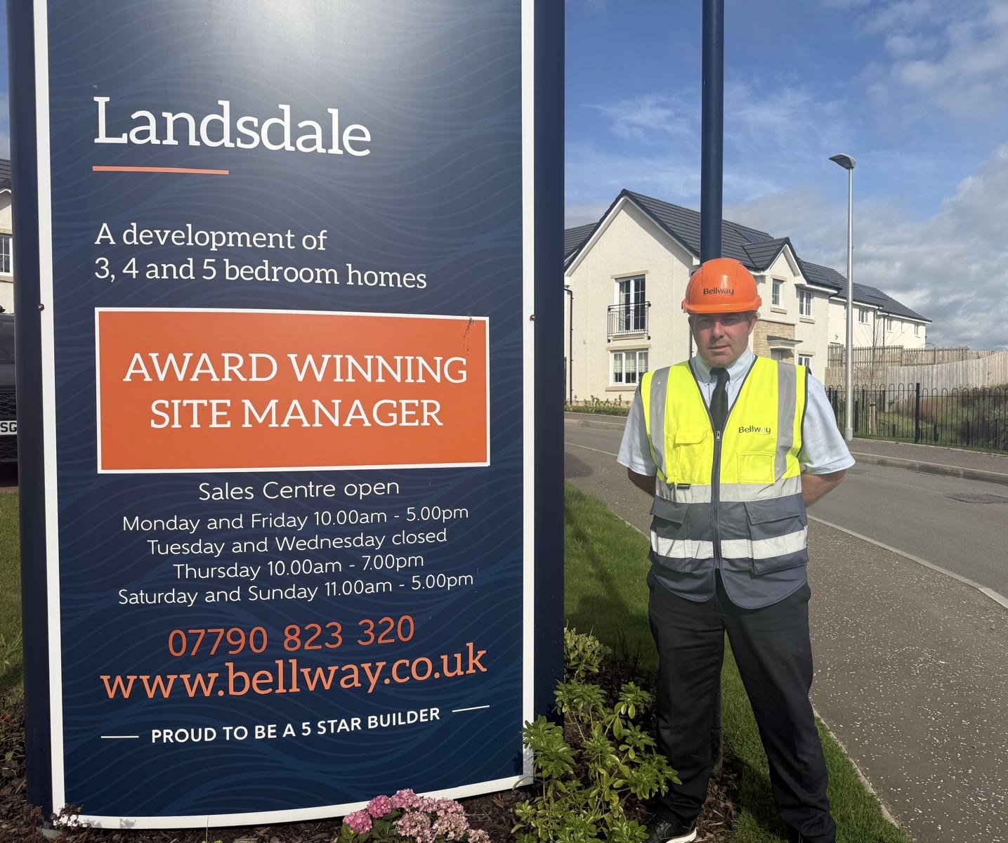 Bellway site manager highly commended in national awards