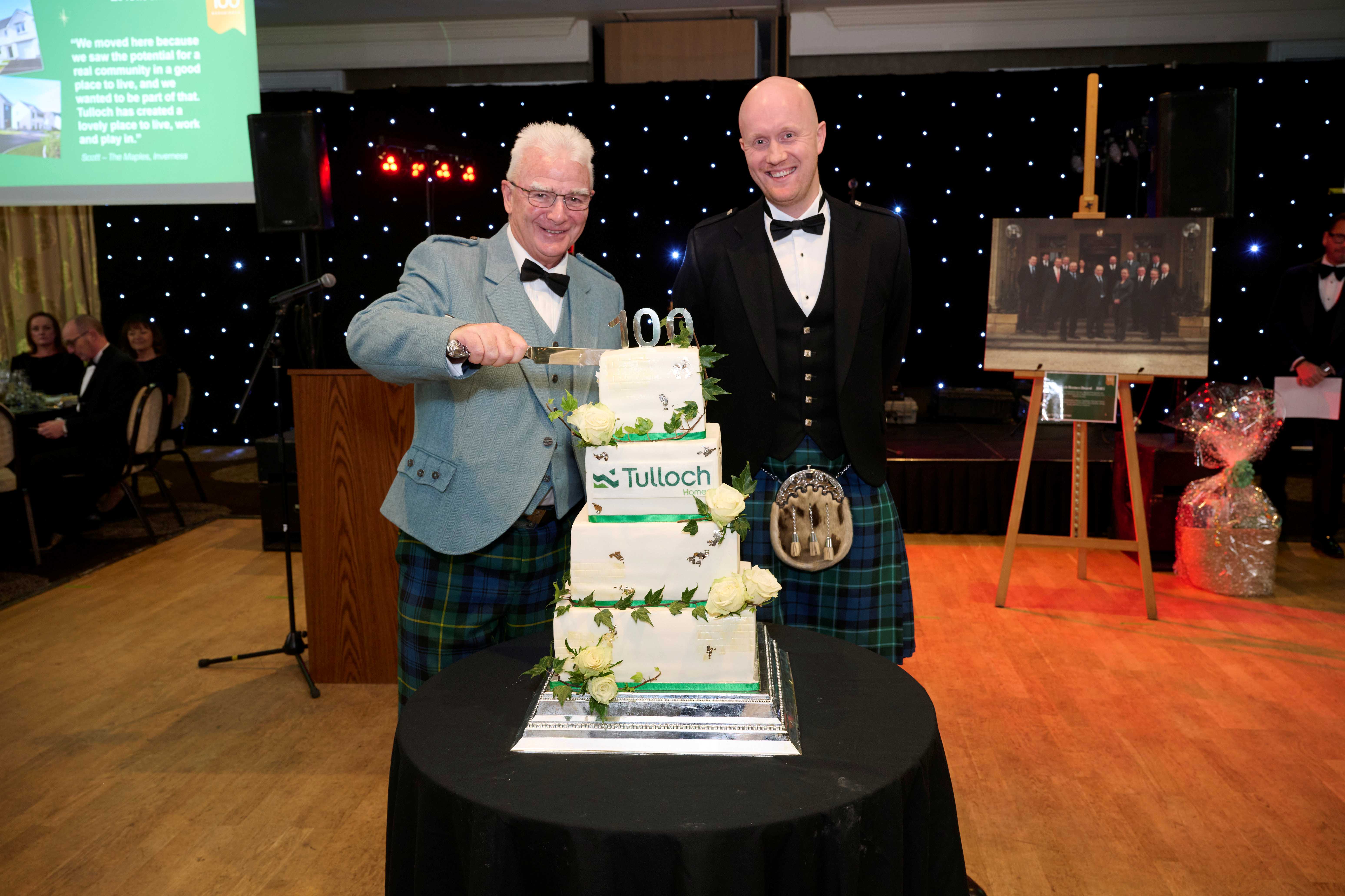 Tulloch Homes celebrates 100 years and raises nearly £40k for Mikeysline