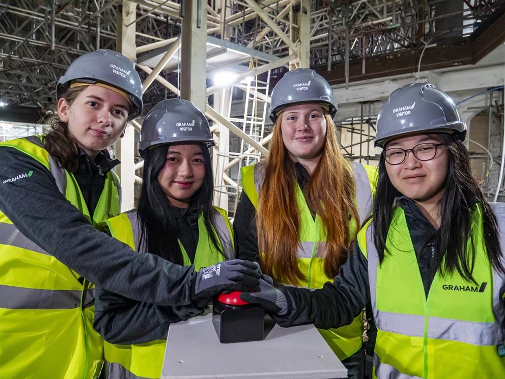 And finally... girl power