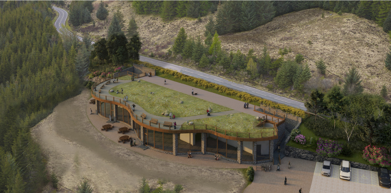 Glengarry Viewpoint visitor centre proposals to go on show