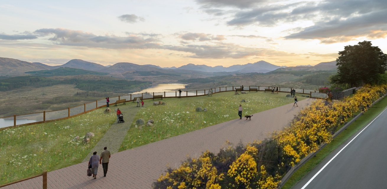 Glengarry Viewpoint visitor centre proposals to go on show