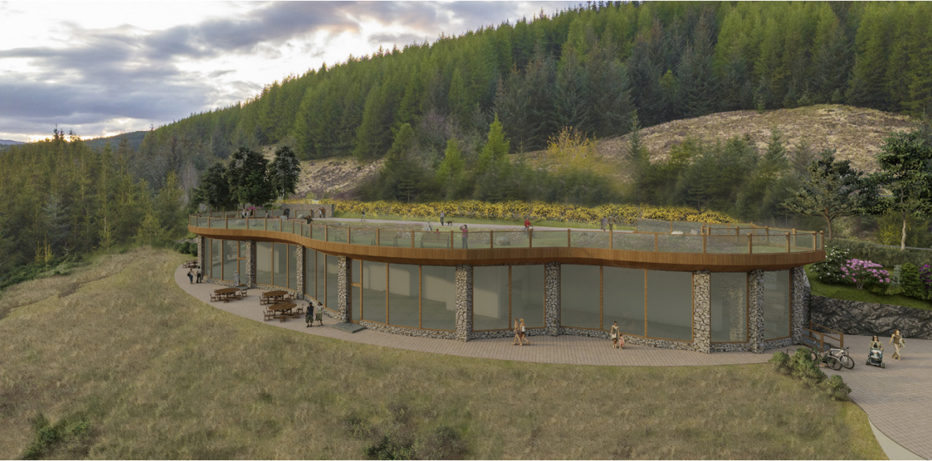 Glengarry Viewpoint visitor centre proposals to go on show
