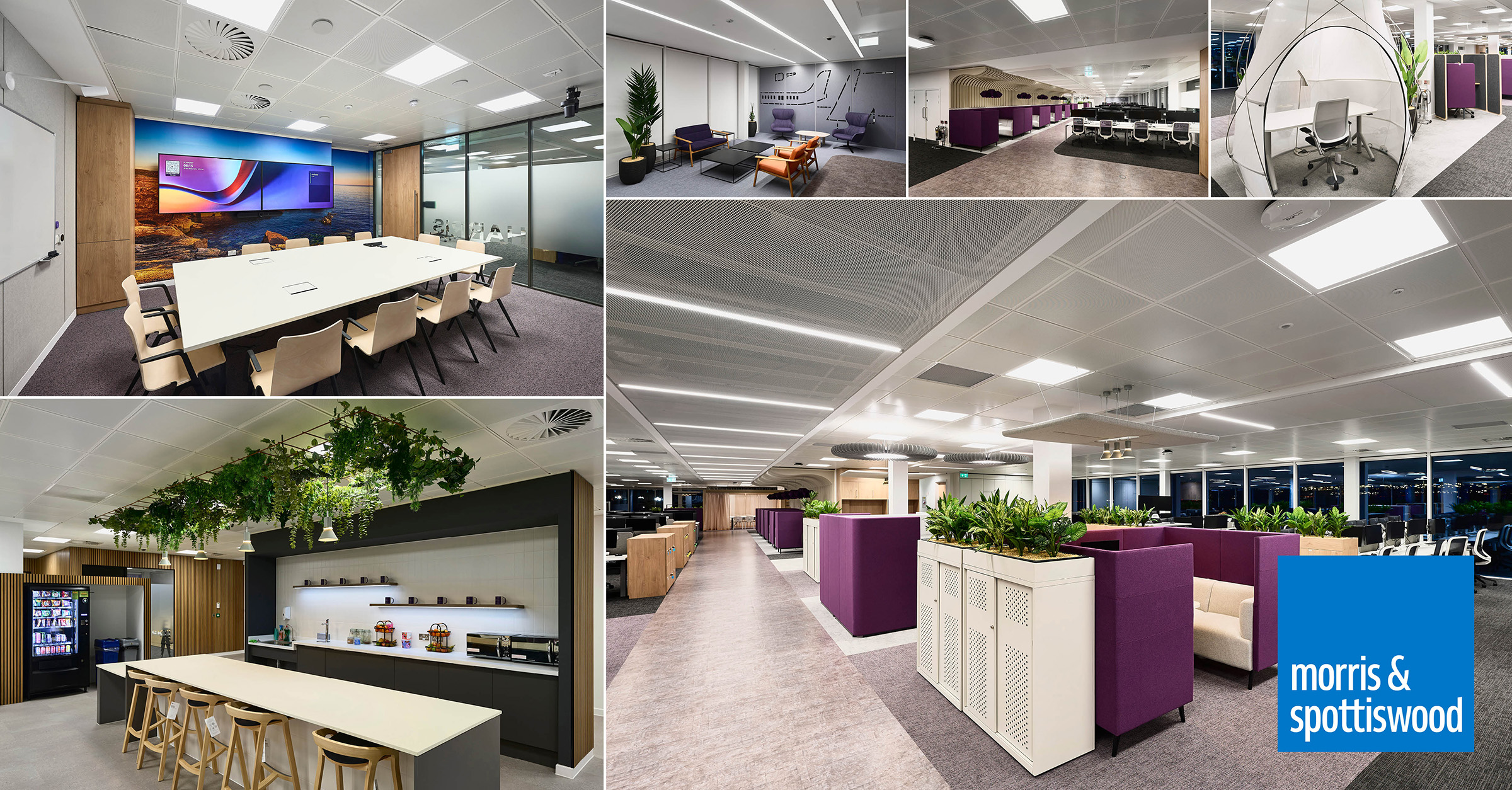 Morris & Spottiswood completes fit-out of Heathrow’s Glasgow office