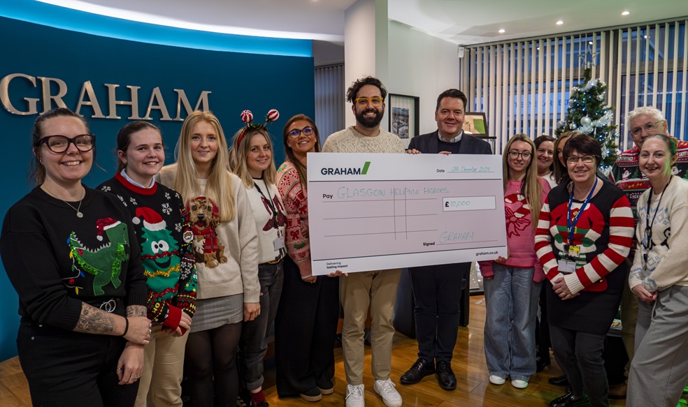 Construction sector spreads festive cheer across Scotland