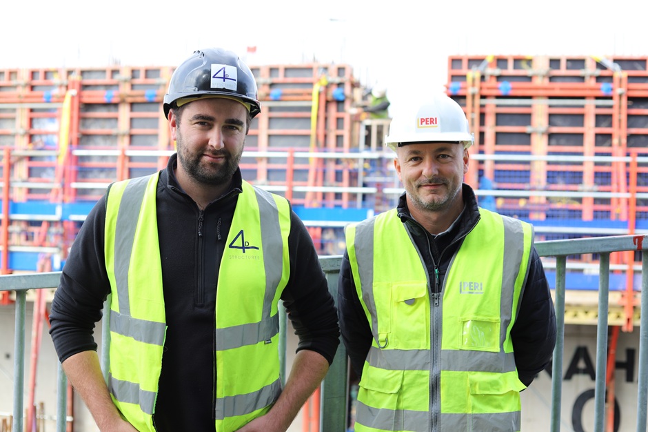 4D Structures and PERI UK collaborate on one of Glasgow’s tallest buildings