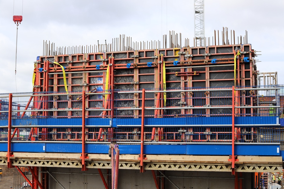 4D Structures and PERI UK collaborate on one of Glasgow’s tallest buildings