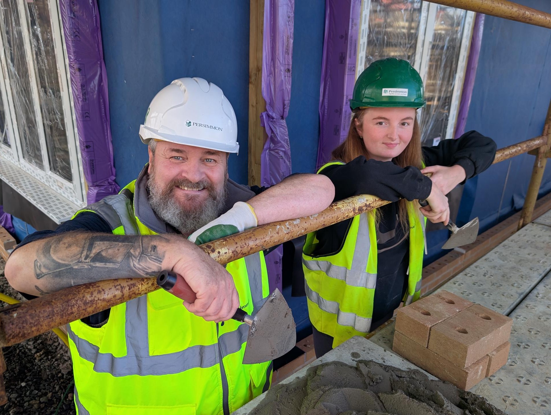 And finally... Apprentices to build home for their own manager