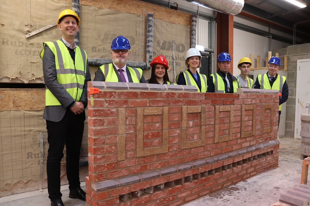 Persimmon marks 100,000th brick donation to colleges