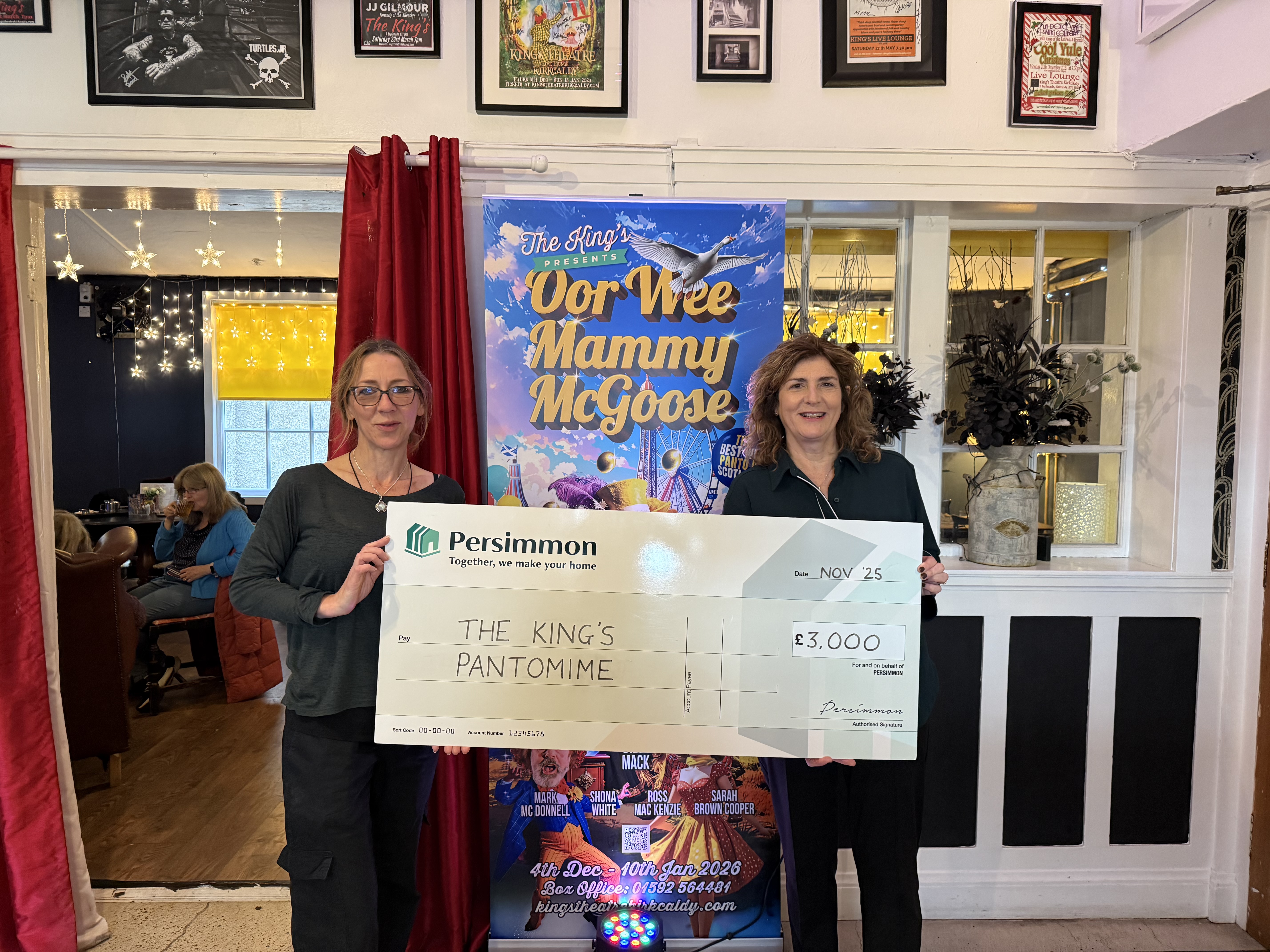 Theatre’s panto season gets £3,000 boost from Persimmon