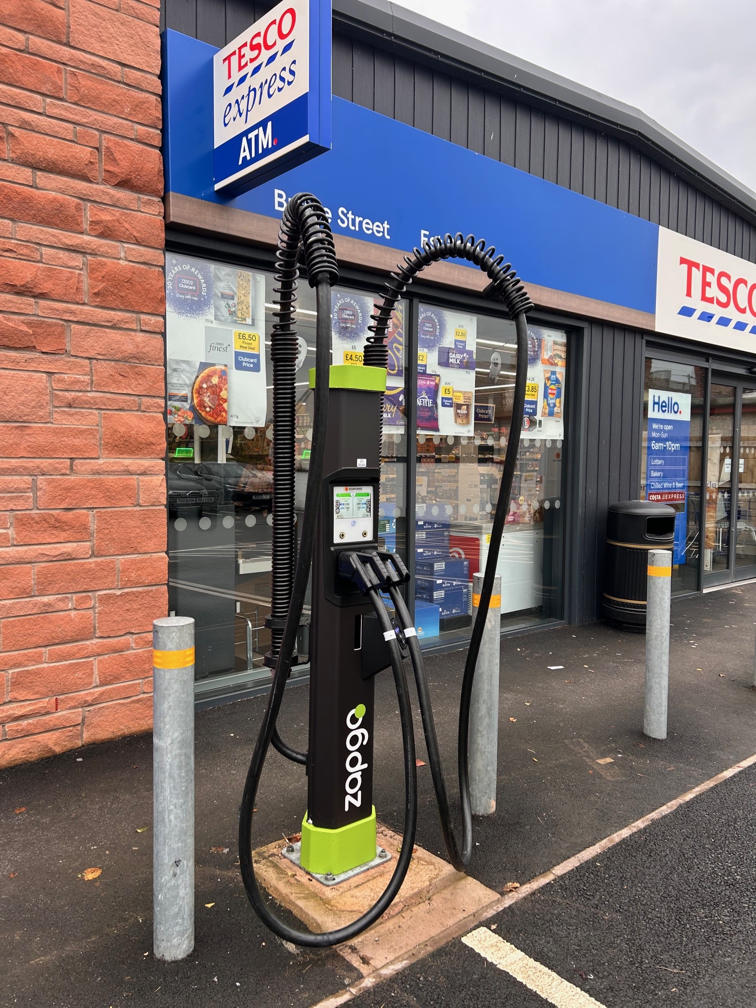 New rapid EV charging hub launched in Lochmaben