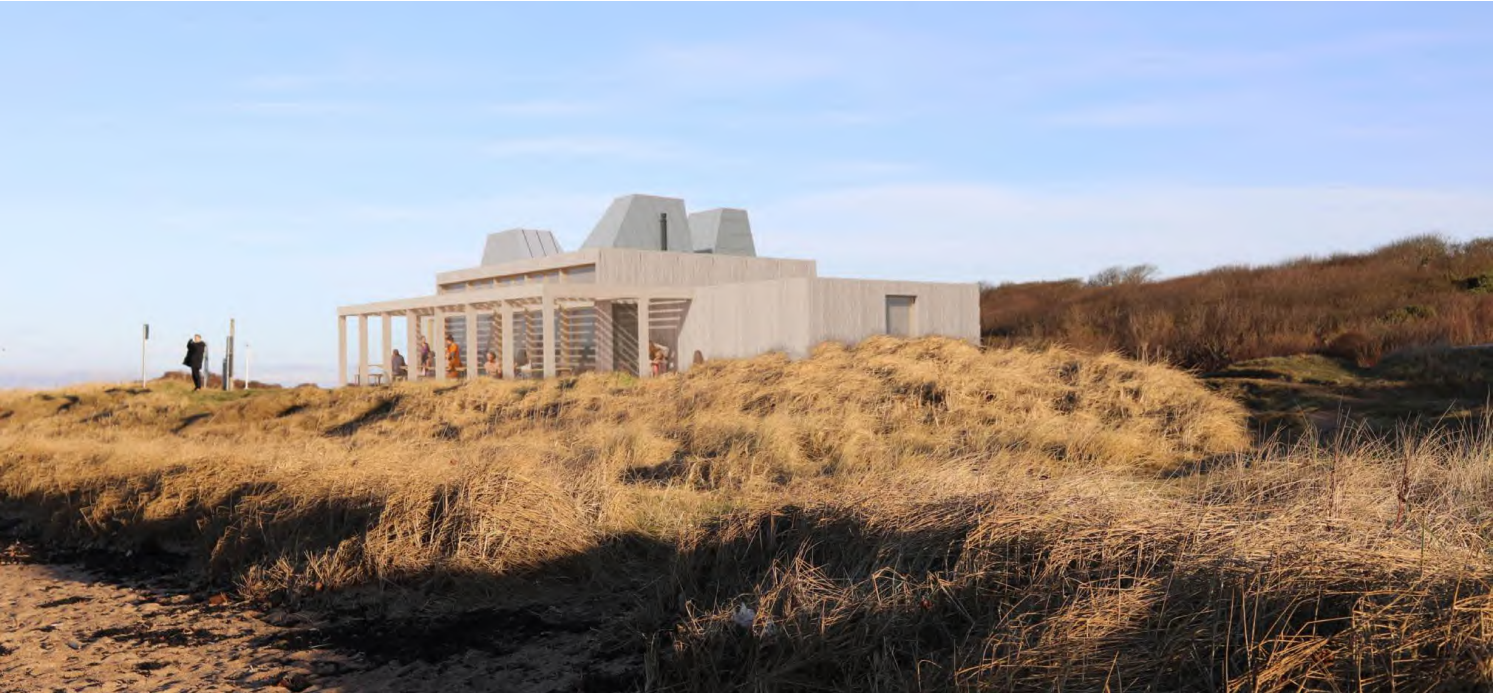 Plans submitted for new coastal restaurant at Longniddry Bents