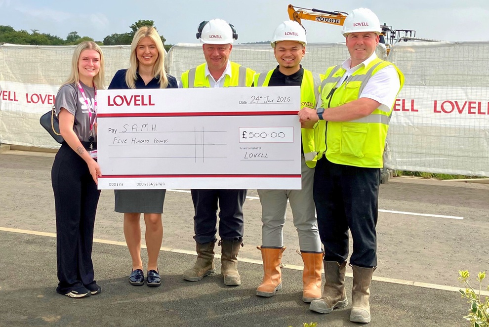 Lovell helps wellbeing gardens flourish in West Lothian