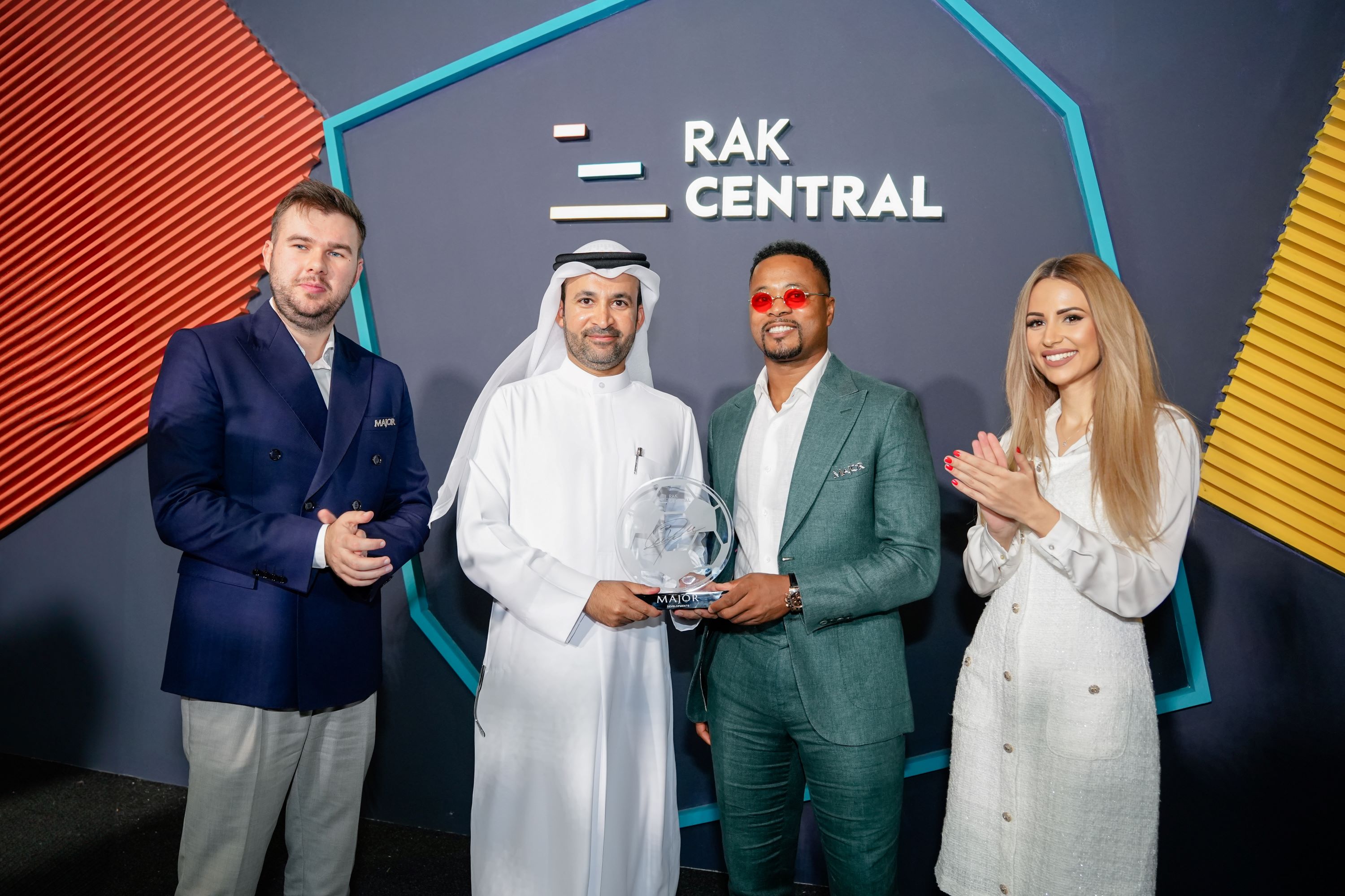 And finally... Patrice Evra named project partner by UAE developer