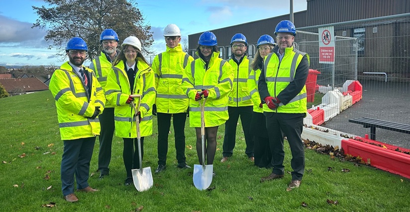Tilbury Douglas breaks ground on Mearns Castle High School project