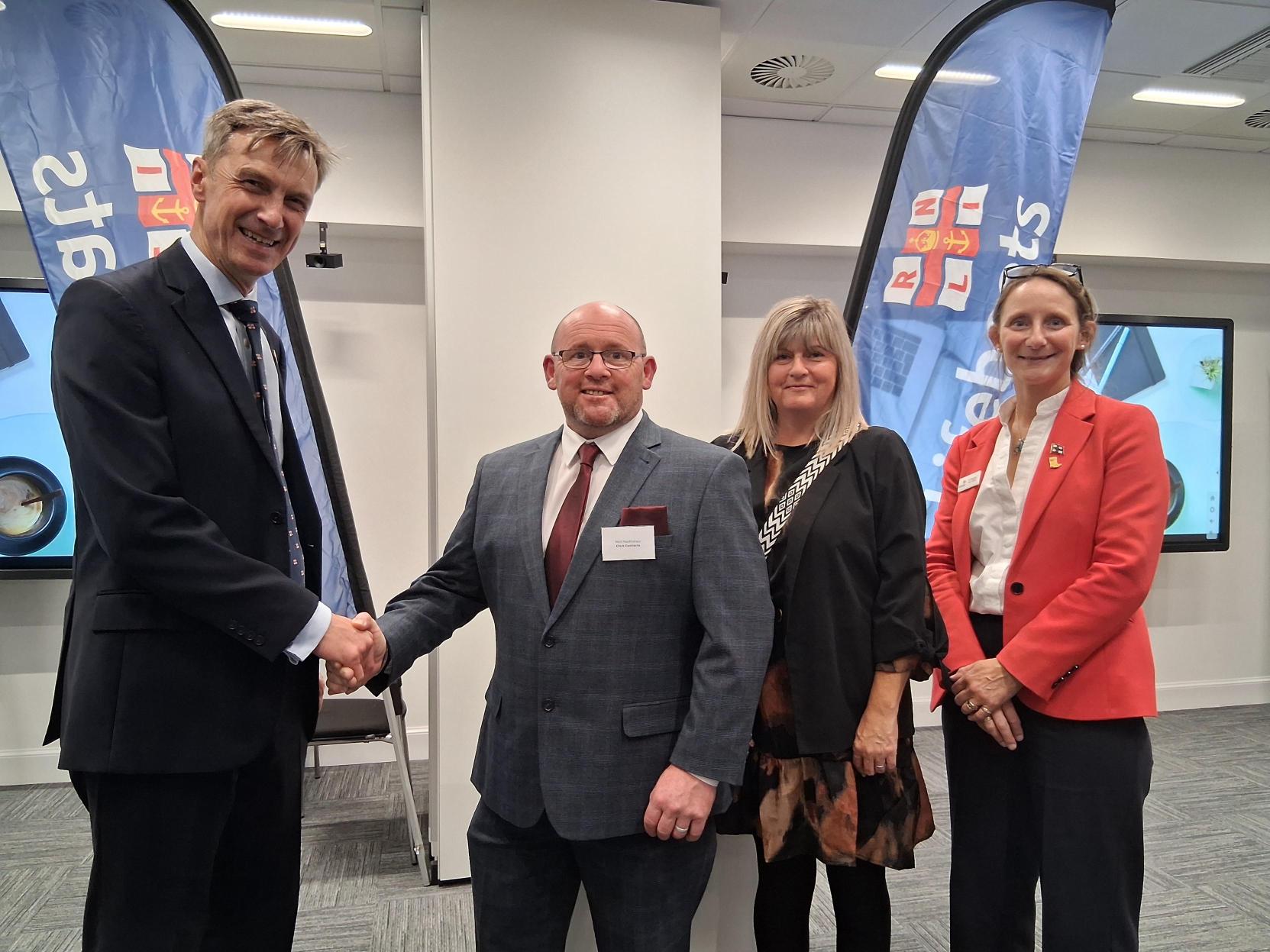 Clark Contracts joins RNLI to celebrate 200th anniversary