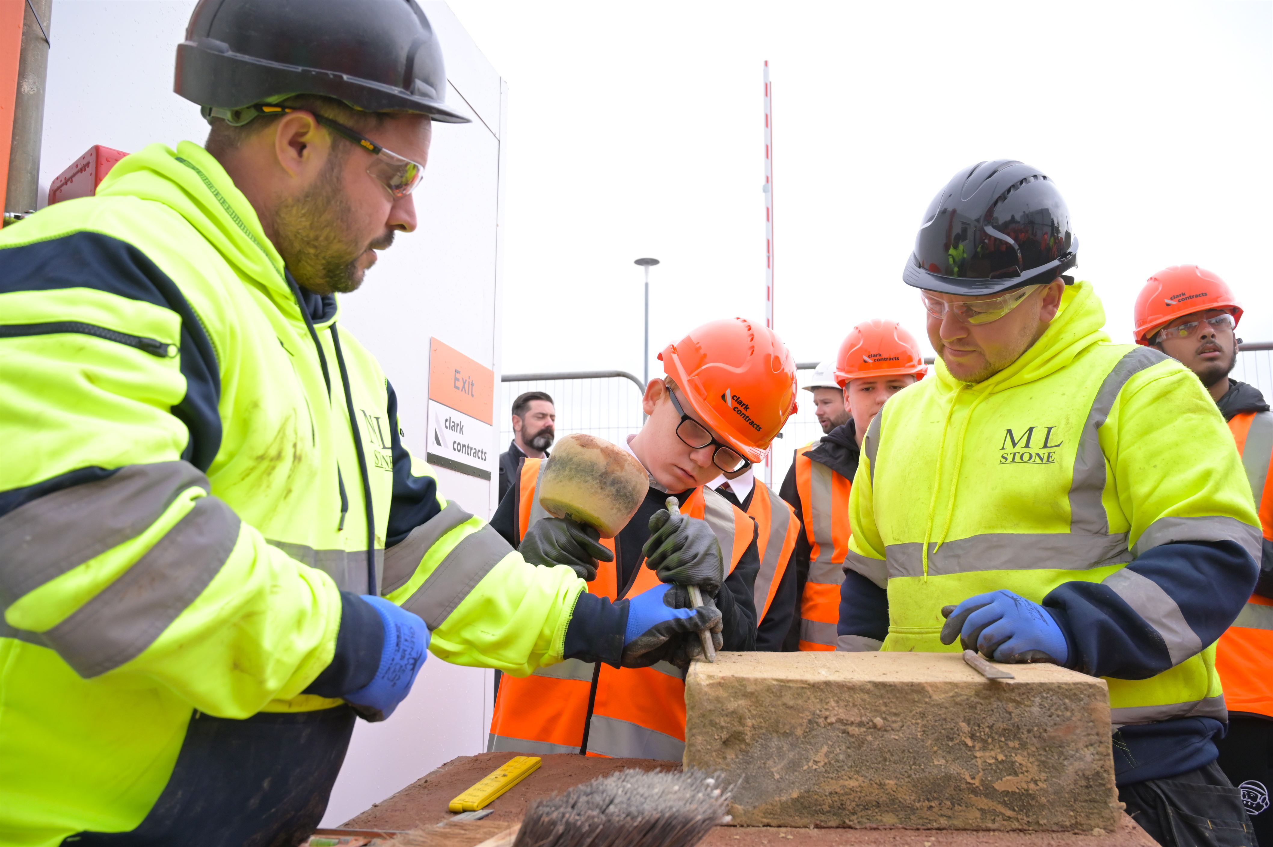 Clark Contracts delivers ‘Build Your Future’ event with Motherwell schools