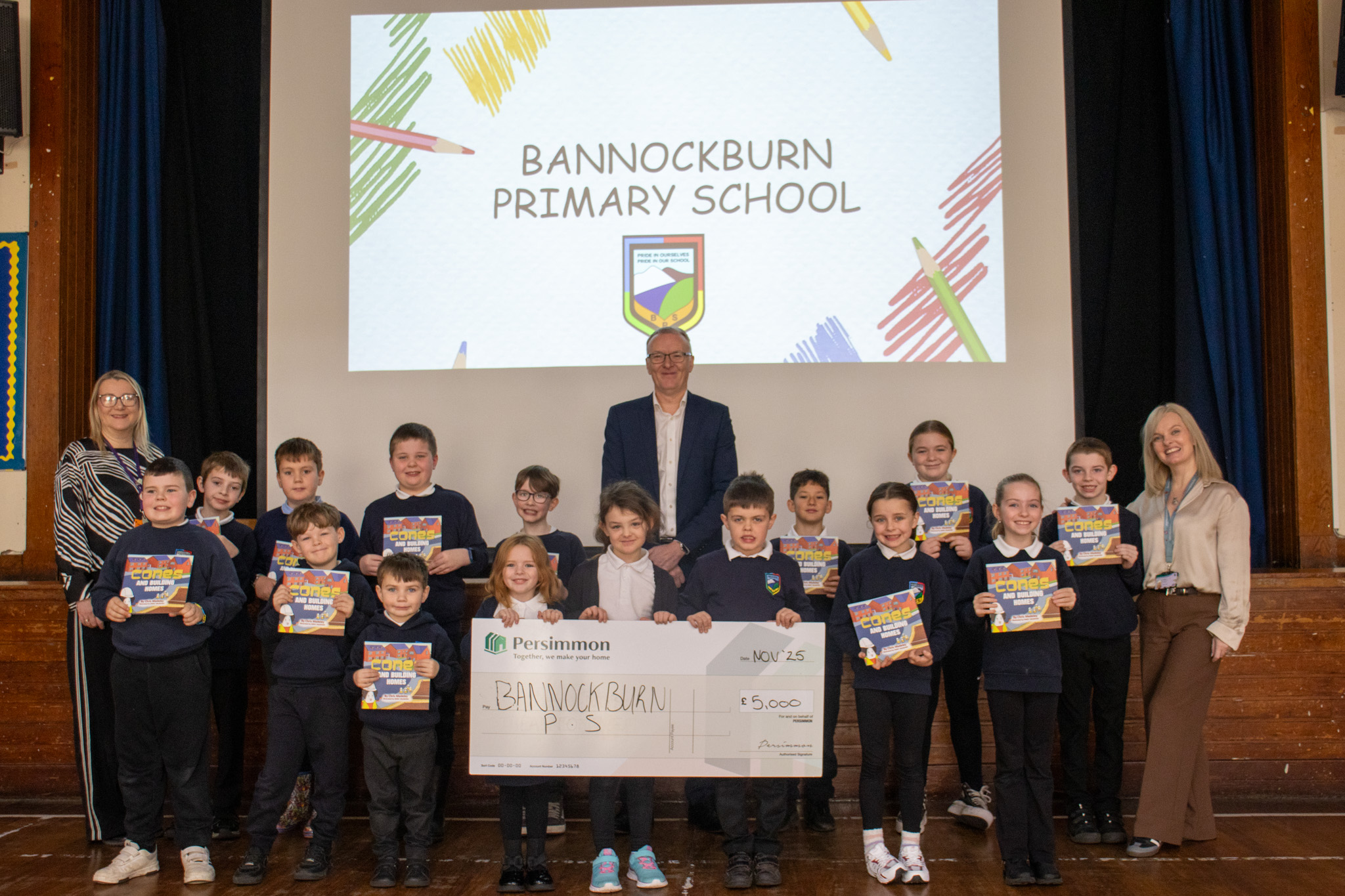 Persimmon supports outdoor learning with £5,000 donation to Stirling school