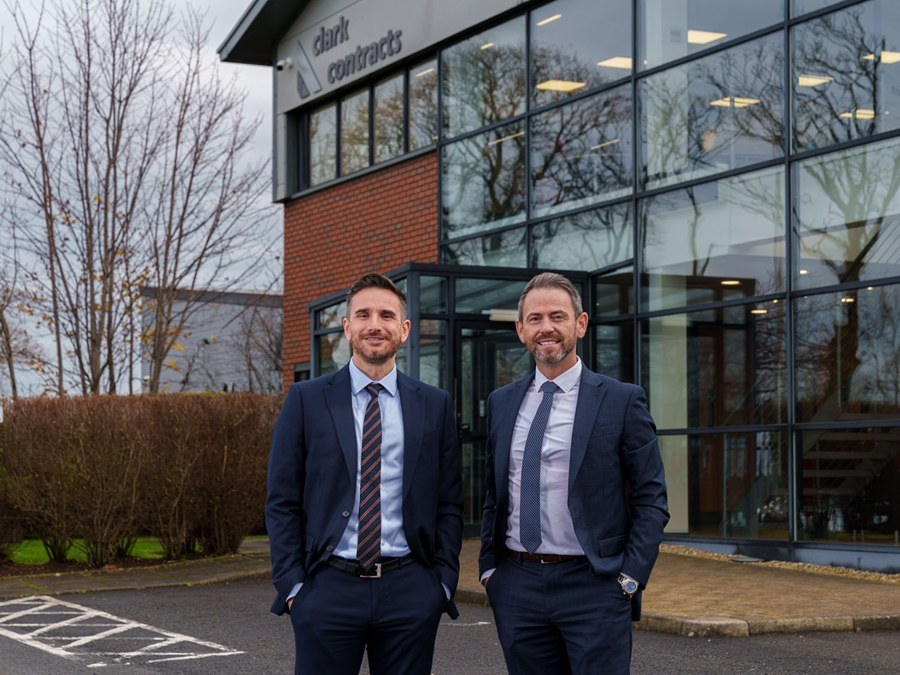 Gary Hunter and Marc Muir promoted to director level at Clark Contracts
