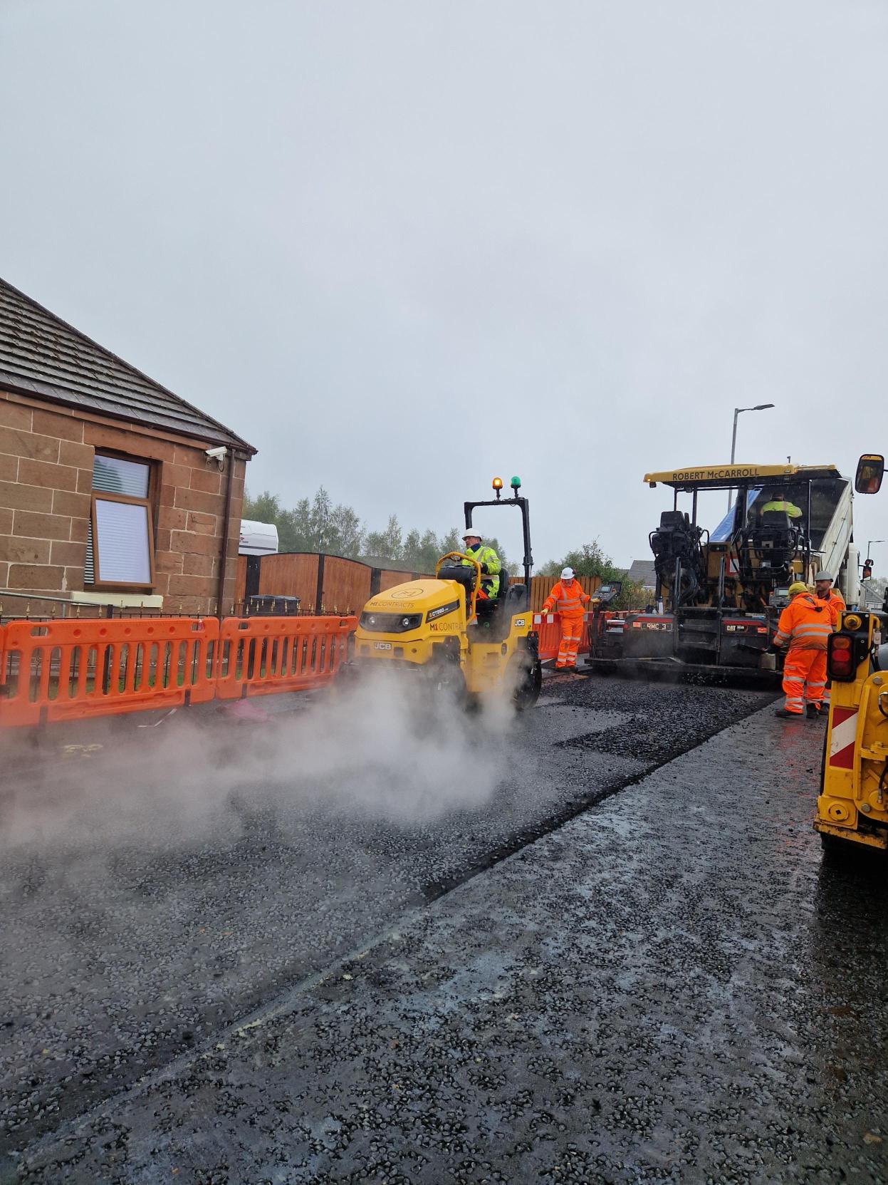 German startup brings recycled-plastic asphalt to Scotland