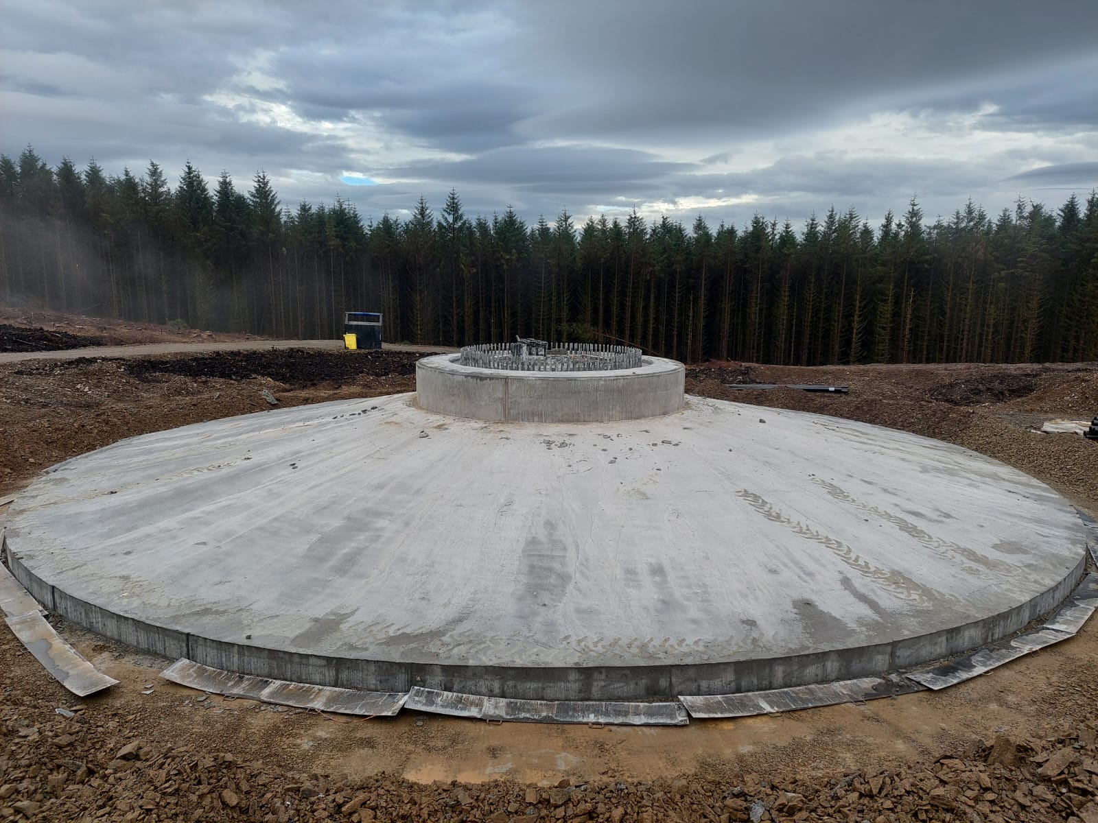 Jones Bros hits first pour milestone on Dumfries and Galloway wind farm
