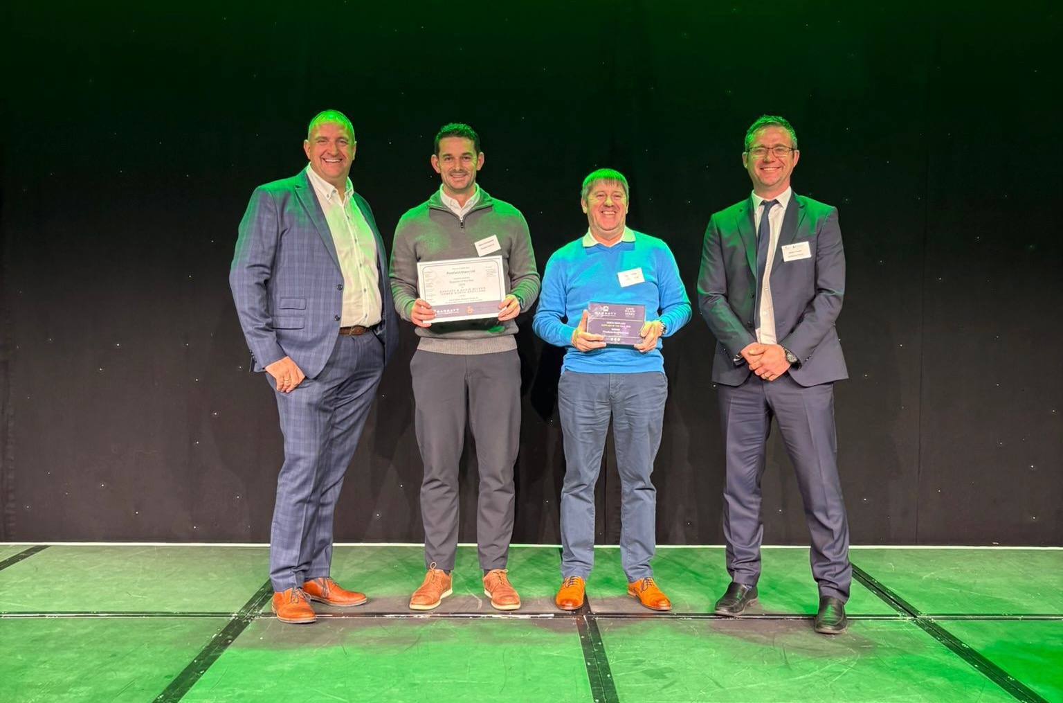 Pinefield Glass awarded Supplier of the Year prize