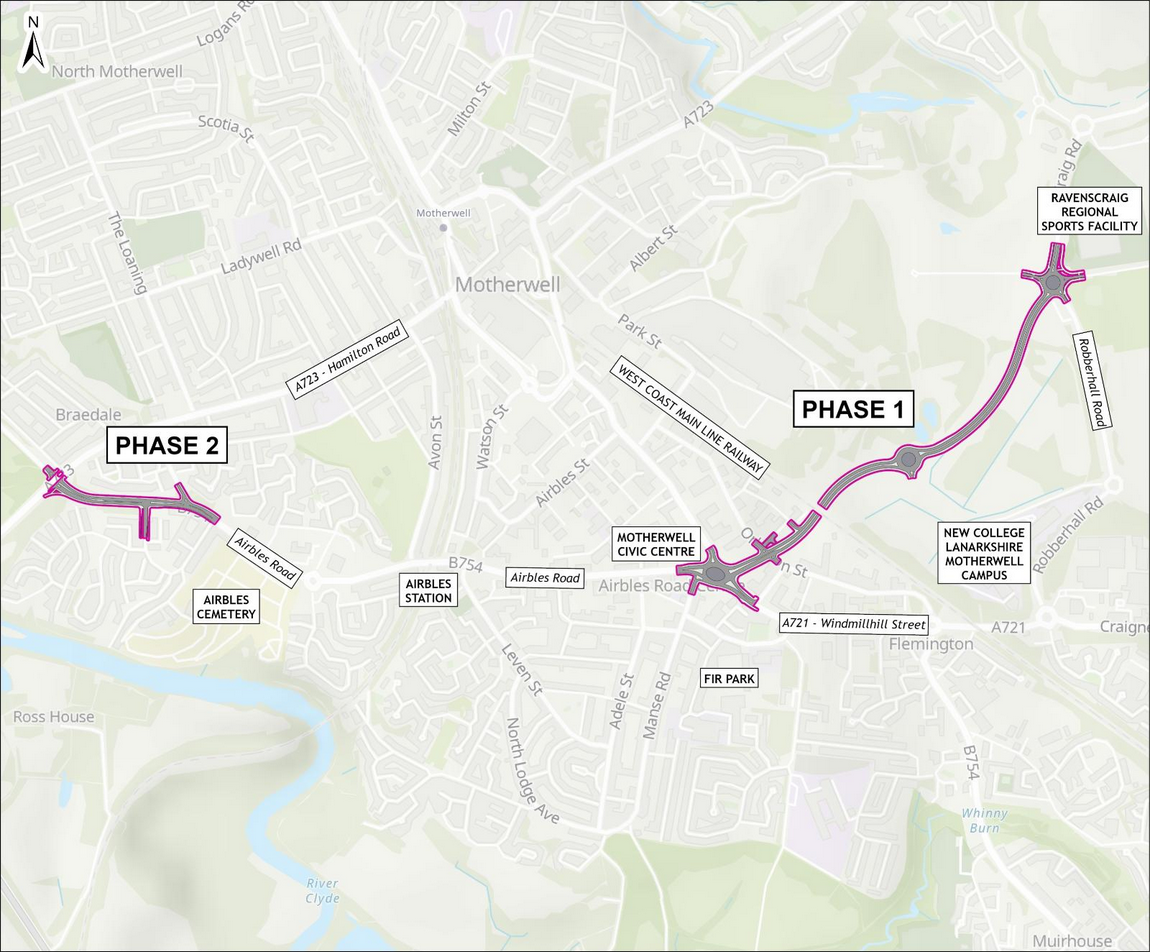 Consultation opens on new Ravenscraig road