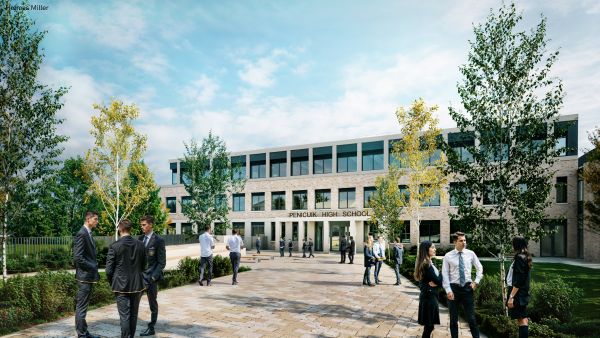 Extra £10.7m approved for Penicuik High School upgrade amid rising costs