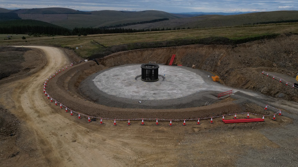 Jones Bros reaches first pour milestone on south west wind farm