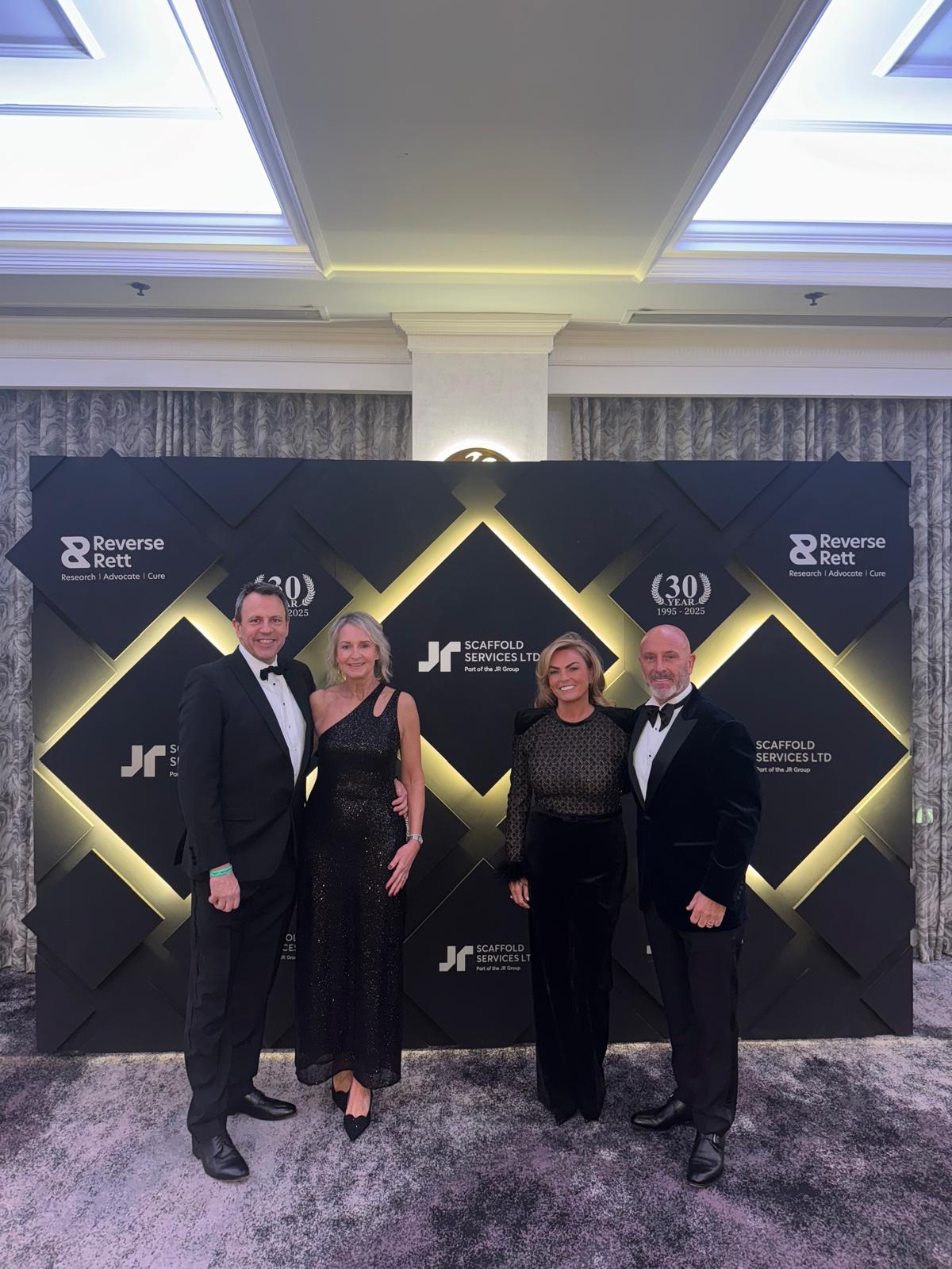 The JR Group charity gala raises £170,000 for Reverse Rett