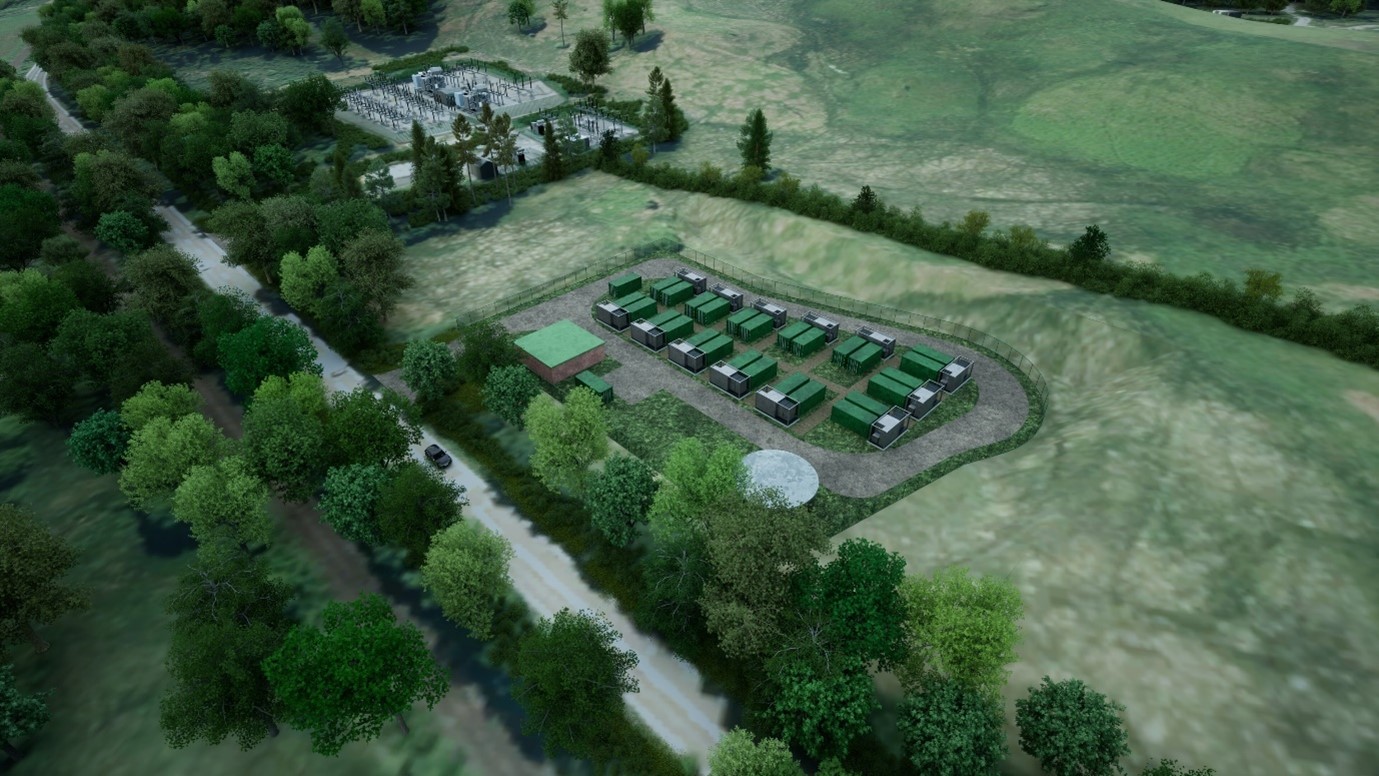 Downing granted planning permission for Highlands battery energy storage park