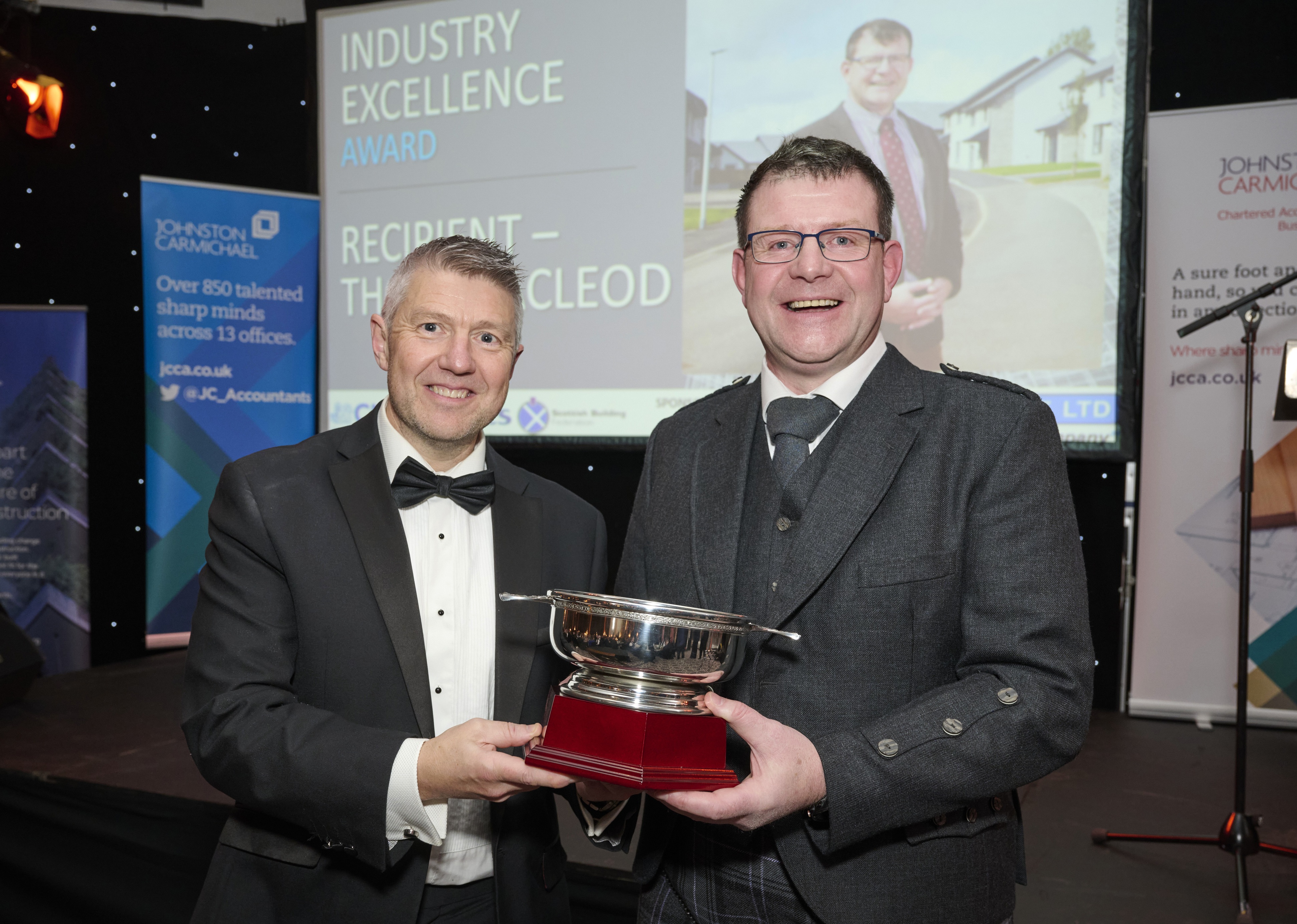 Highland construction leader and skills development champion Thom Macleod receives major industry accolade