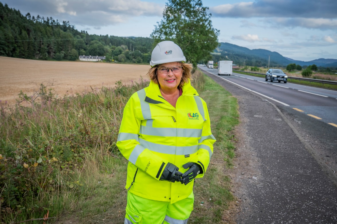 Preparatory works get underway on Tay Crossing to Ballinluig section of A9