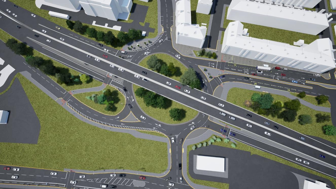 Glasgow consults on cycle network upgrade and Thornwood roundabout redesign