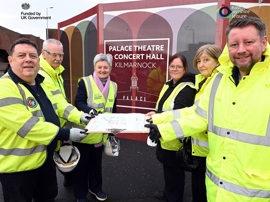 Kilmarnock's Palace Theatre redevelopment showcases community gains to guests