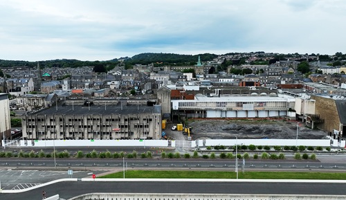 Demolition of Thistle and Esplanade car parks underway in Kirkcaldy