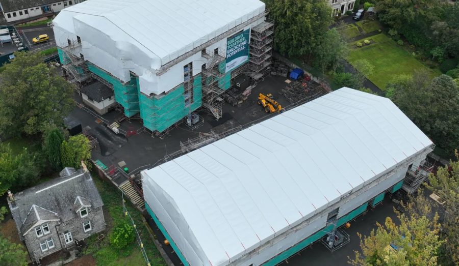 Milngavie Primary School refurbishment progresses