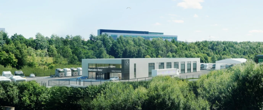 New Mercedes-Benz Truck and Bus dealership to be built at Eurocentral
