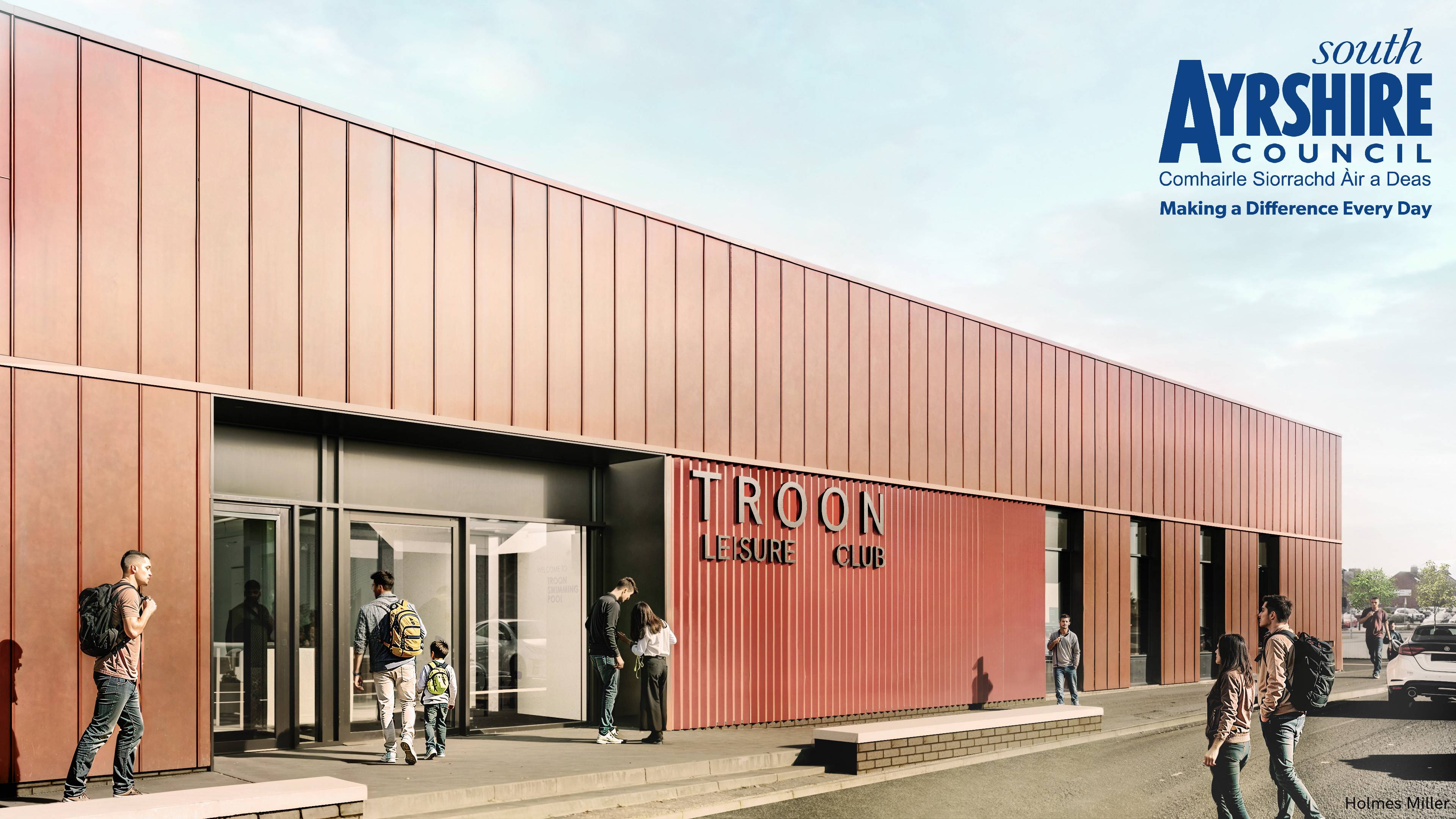Troon Leisure Club upgrade begins
